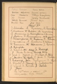 Podpis I. Adamska na stronie nr 152 w tomie nr 88