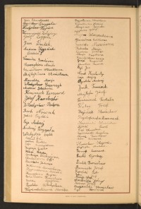 Podpis Józef Barański na stronie nr 154 w tomie nr 88