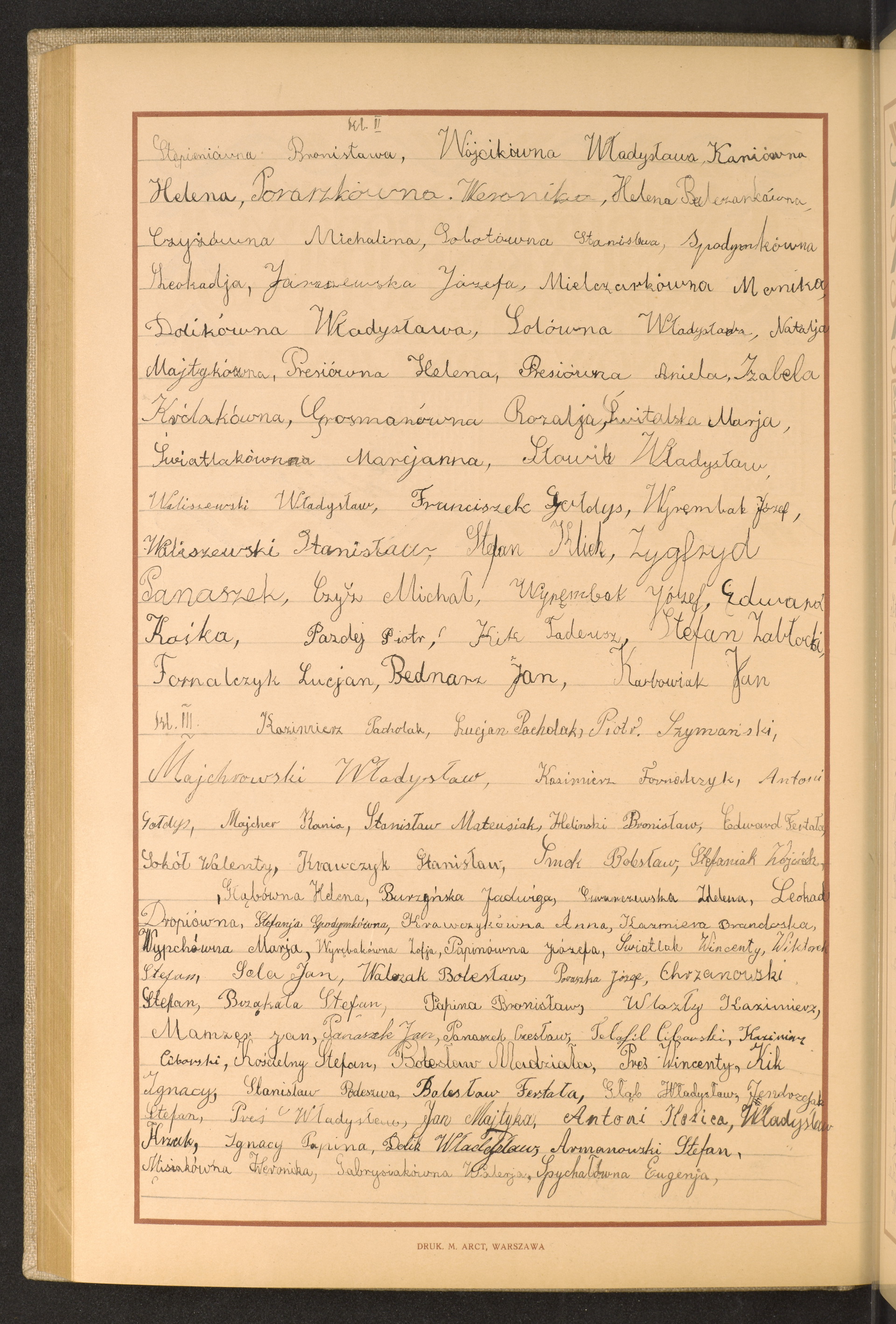 Podpis Kazimierz Wlazły na stronie nr 180 w tomie nr 88