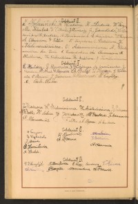 Podpis F. Adamowicz na stronie nr 76 w tomie nr 89