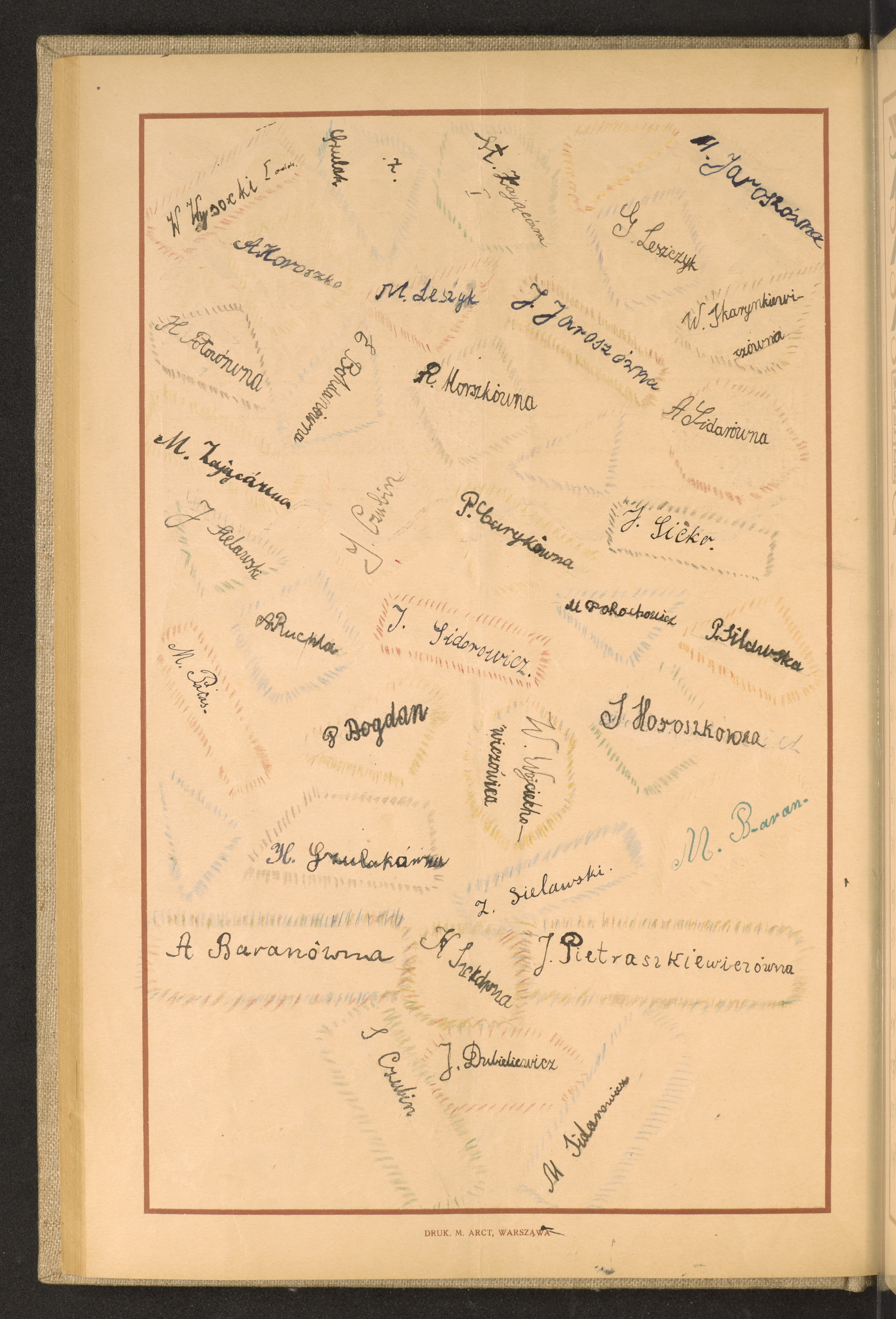 Podpis W. Wysocki na stronie nr 84 w tomie nr 89