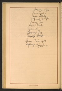 Podpis Elżbieta Kapciug na stronie nr 136 w tomie nr 89