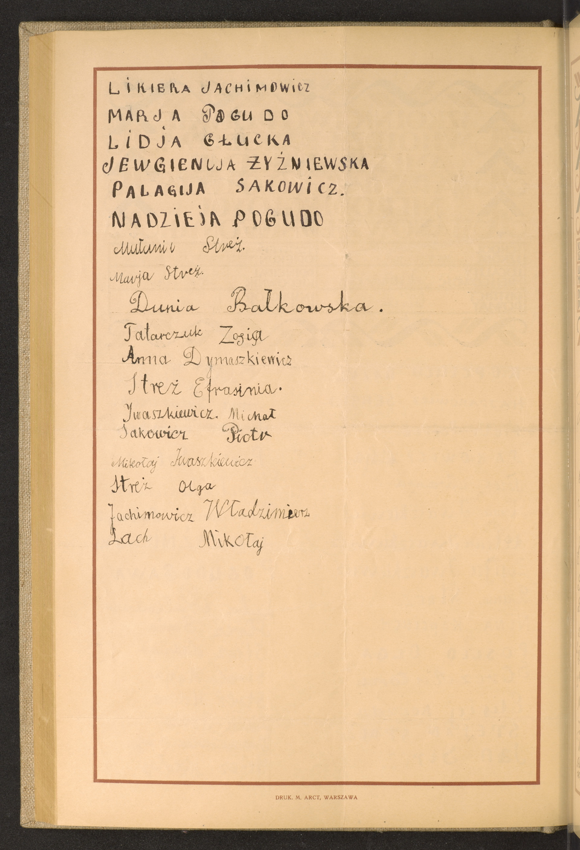 Podpis Mikołaj Lach na stronie nr 160 w tomie nr 89