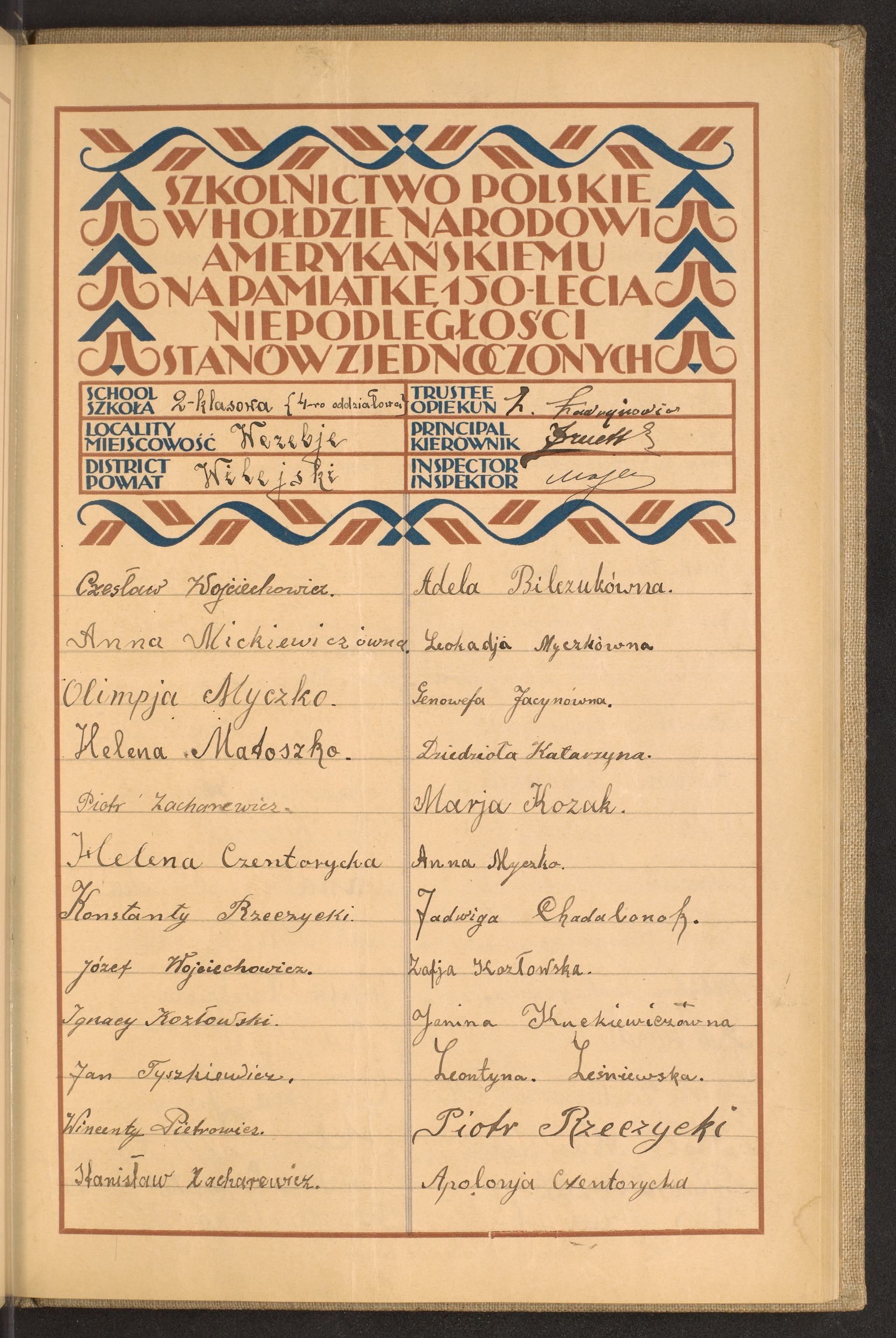 Podpis Apolonia Czentorycka na stronie nr 185 w tomie nr 89