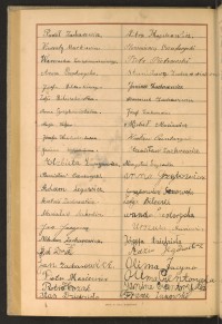 Podpis Józefa Bilczuk na stronie nr 186 w tomie nr 89