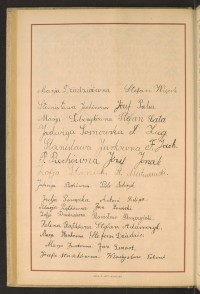 Podpis Zofia Dziedzic na stronie nr 148 w tomie nr 90