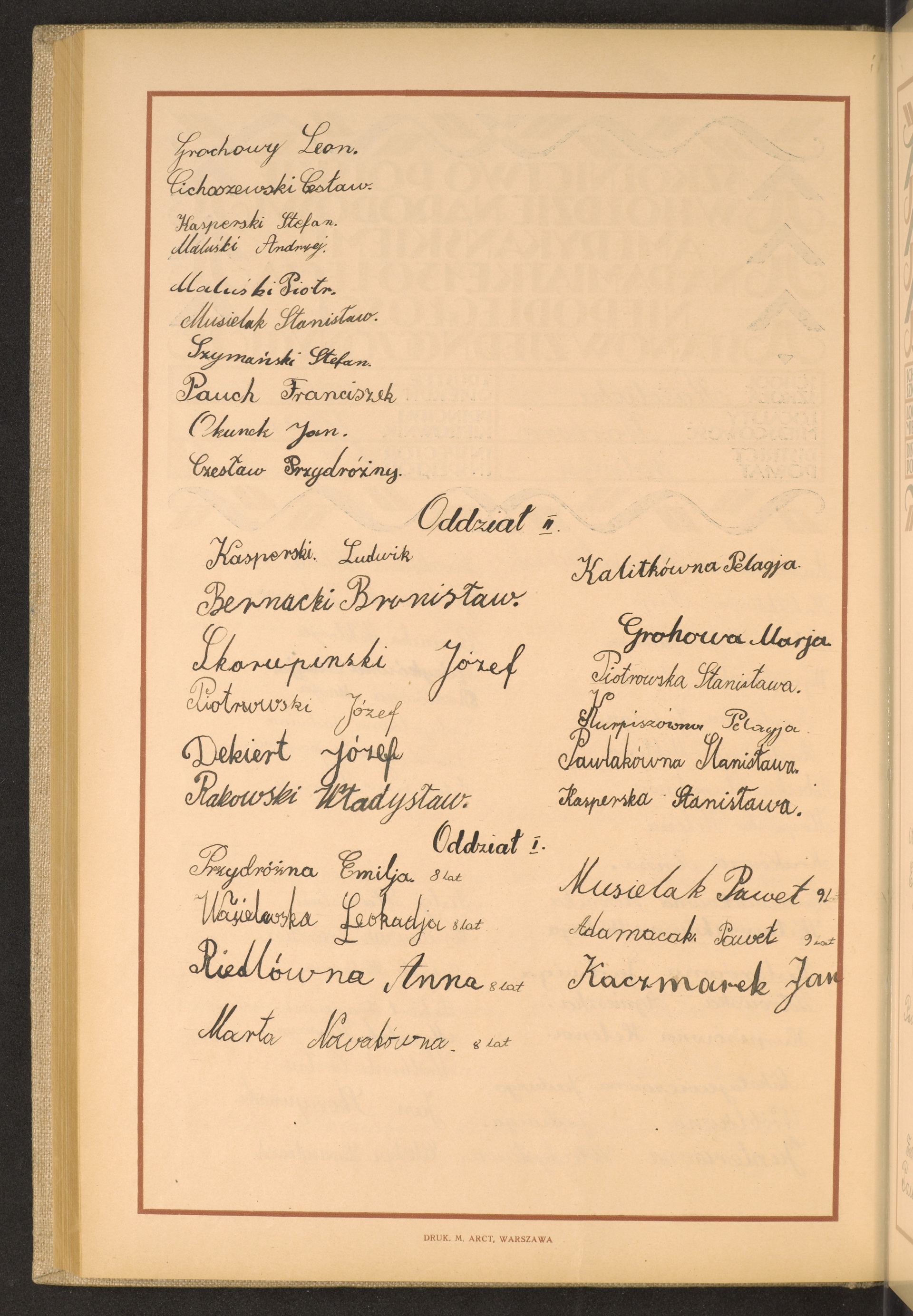 Podpis Stanisława Kasperska na stronie nr 230 w tomie nr 90