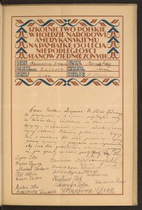 Podpis Albin Bil na stronie nr 35 w tomie nr 91