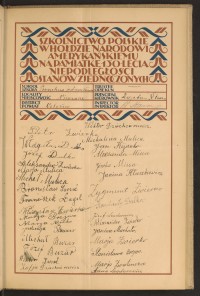 Podpis Maria Brejwo na stronie nr 63 w tomie nr 91