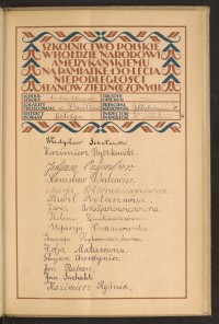 Podpis Janina Amiljanowicz na stronie nr 147 w tomie nr 91