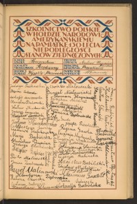 Podpis Tanchan Akselrat na stronie nr 129 w tomie nr 92