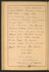 Podpis Wacław Gorzelski na stronie nr 136 w tomie nr 92