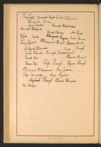 Podpis Bazyli Boma na stronie nr 154 w tomie nr 93