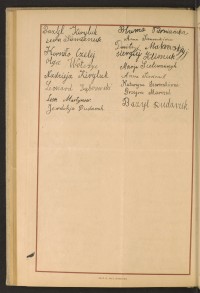 Podpis Maria Sieliwańczyk na stronie nr 166 w tomie nr 94