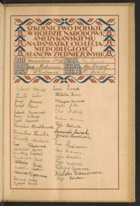 Podpis Olga Doberstein na stronie nr 215 w tomie nr 95