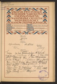 Podpis M. Babinek na stronie nr 37 w tomie nr 96