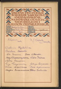 Podpis Hanna Bogdanowicz na stronie nr 143 w tomie nr 96