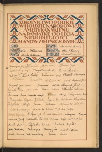 Podpis Maria Bielecka na stronie nr 181 w tomie nr 96