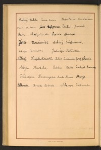 Podpis Ludwik Brodacki na stronie nr 182 w tomie nr 96