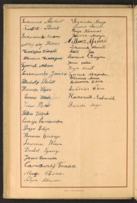 Podpis Maria Bramska na stronie nr 74 w tomie nr 97