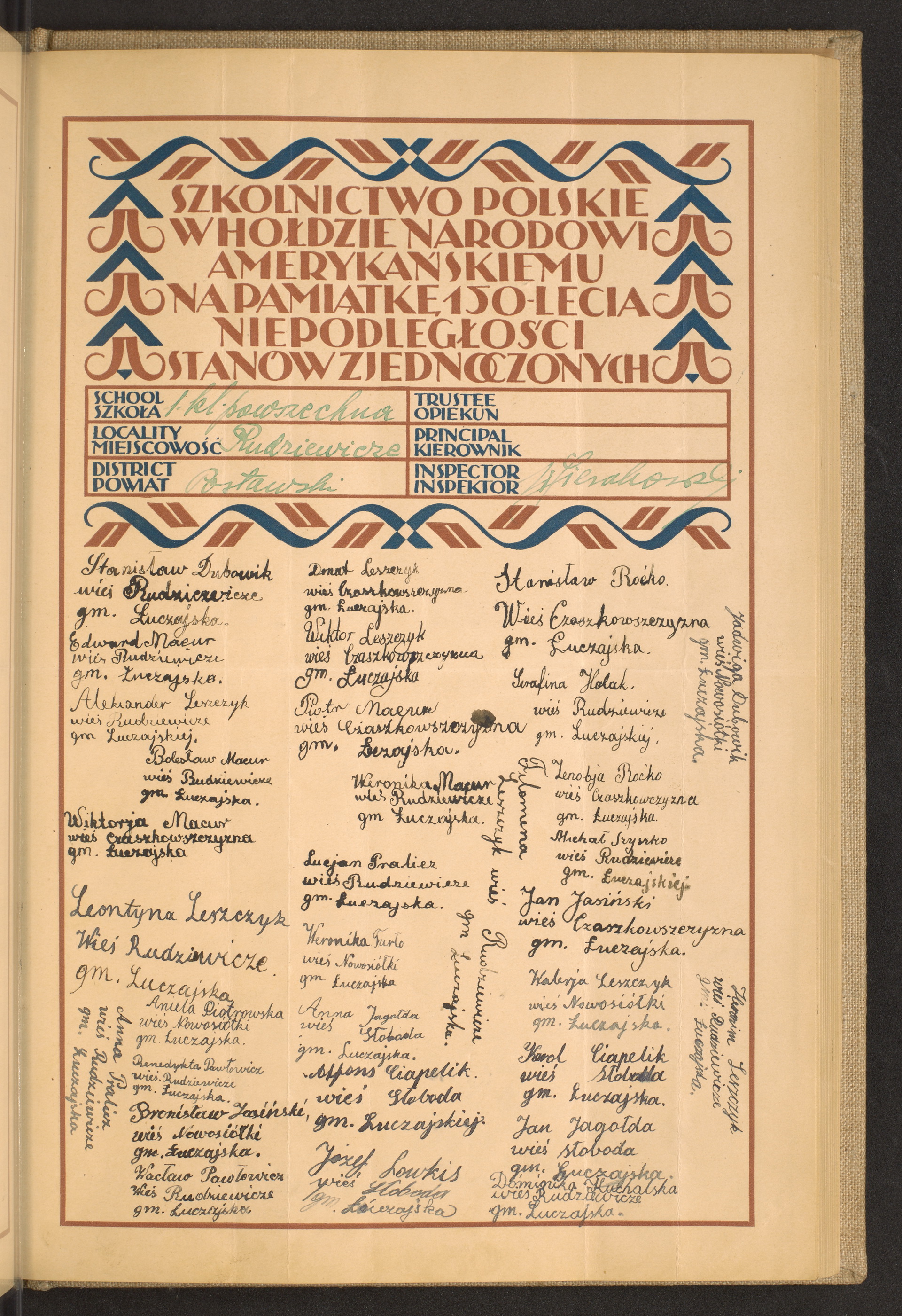 Podpis Edward Macur na stronie nr 161 w tomie nr 97