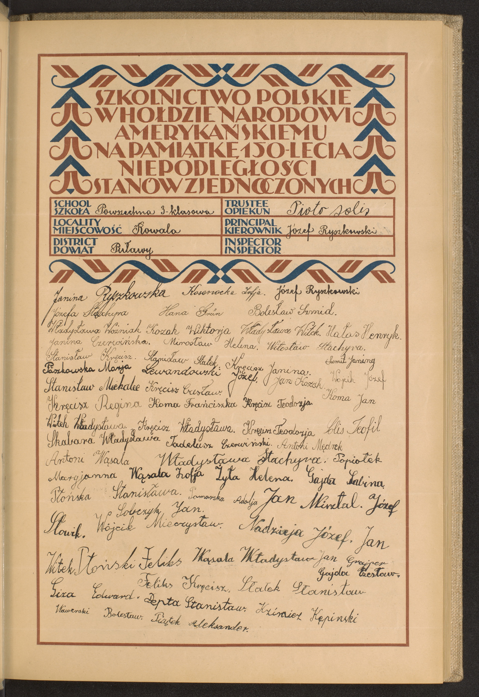 Podpis Piotr Solis na stronie nr 13 w tomie nr 98