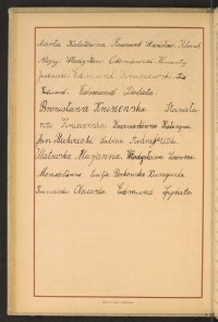 Podpis Kunegunda Borkowska na stronie nr 72 w tomie nr 98