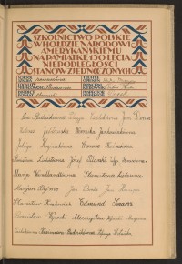 Podpis Marian Bejma na stronie nr 119 w tomie nr 98