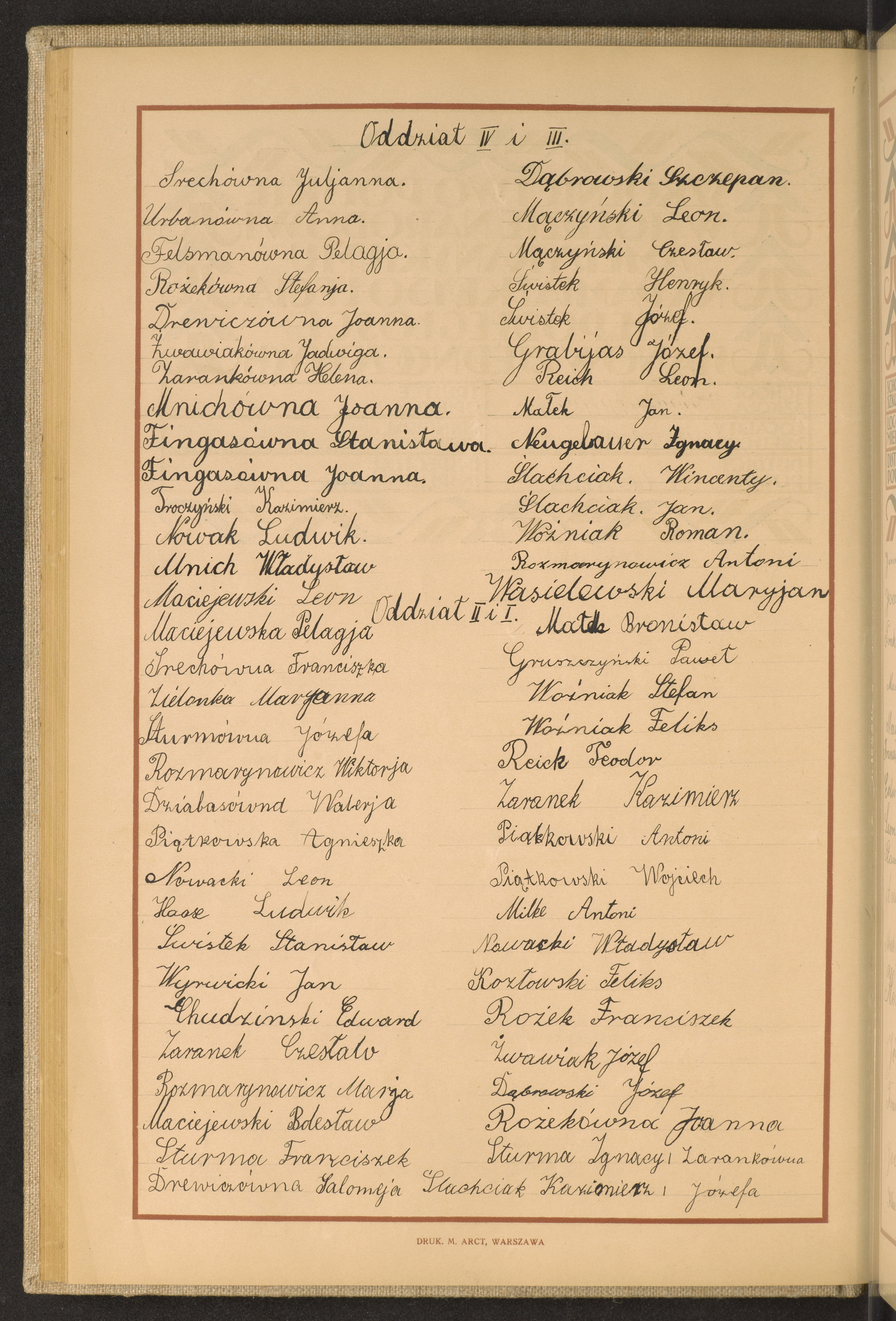 Podpis Kazimierz Ślachciak na stronie nr 122 w tomie nr 98