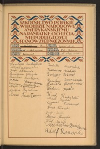 Podpis Antoni Basiński na stronie nr 219 w tomie nr 98