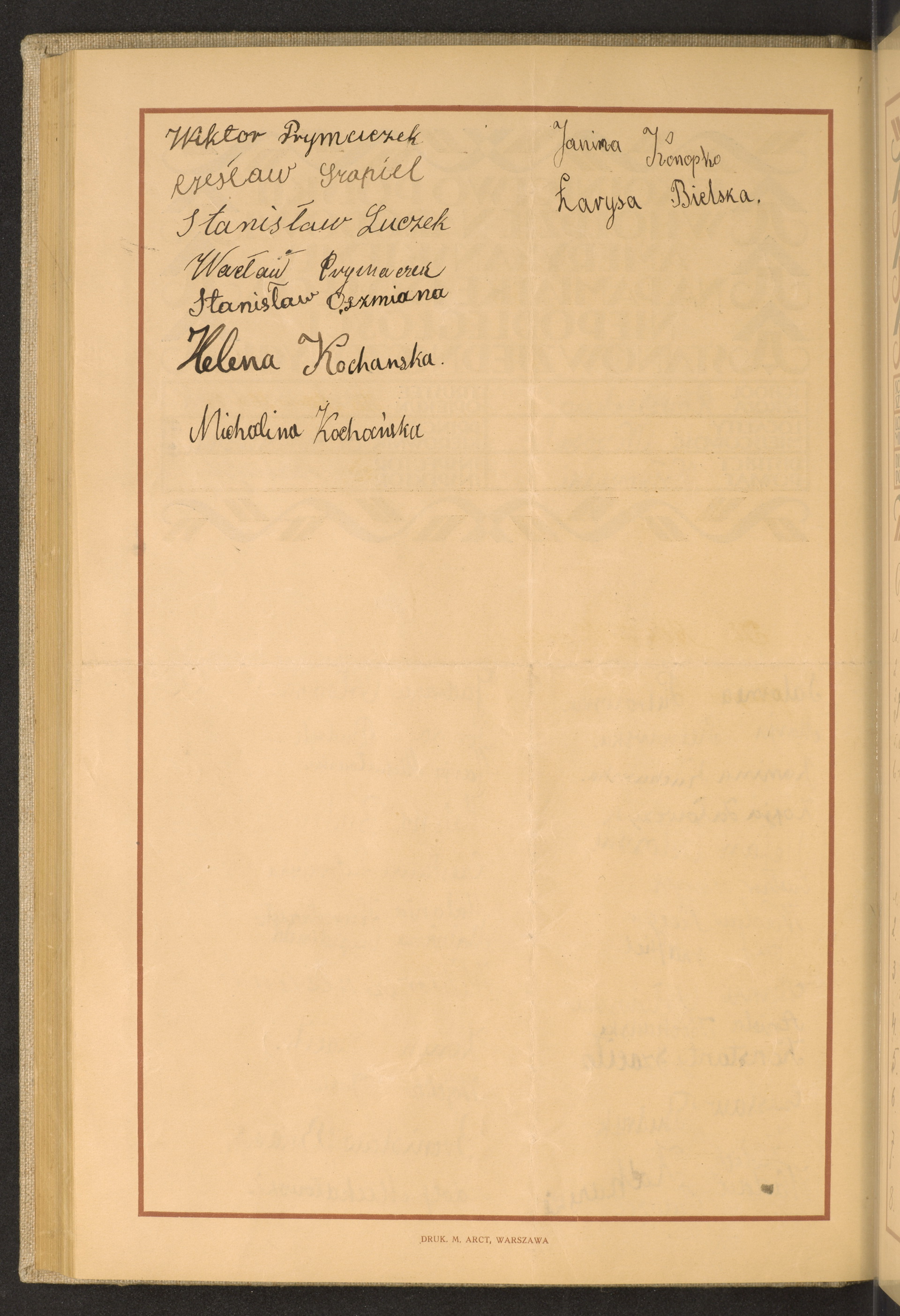 Podpis Wiktor Prymuczek na stronie nr 236 w tomie nr 98