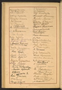 Podpis Michał Busłowicz na stronie nr 286 w tomie nr 98