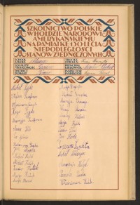 Podpis Maria Chawyk na stronie nr 87 w tomie nr 99