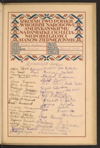 Podpis Feliks Bułhak na stronie nr 203 w tomie nr 99