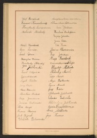 Podpis Jan Jabłoński na stronie nr 258 w tomie nr 99