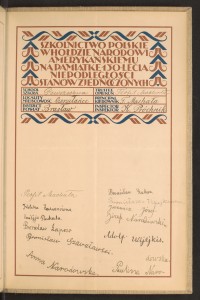 Podpis Józef Jaczwicz na stronie nr 263 w tomie nr 99