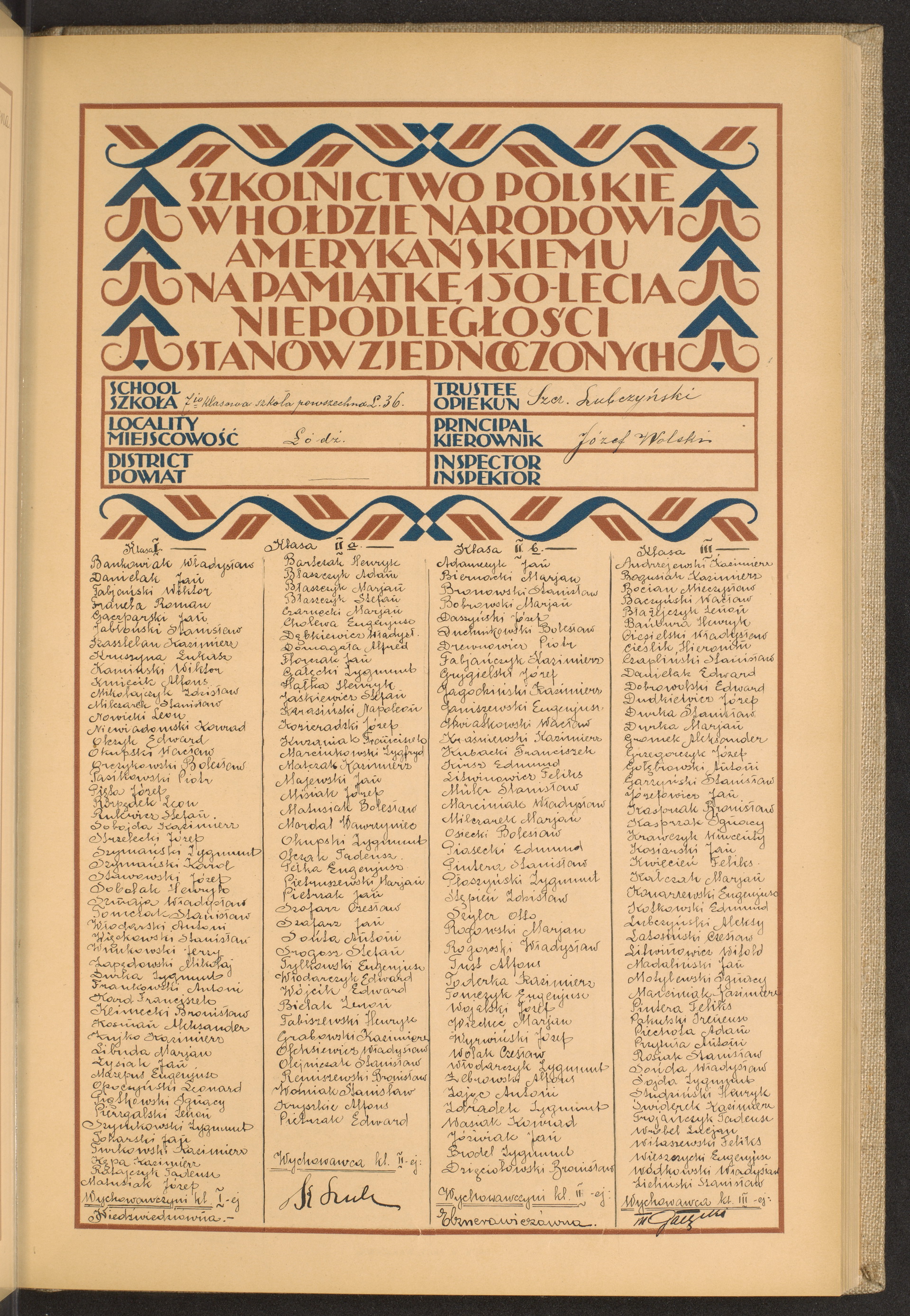 Podpis Ireneusz Pakulski na stronie nr 49 w tomie nr 100