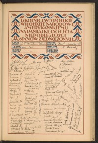 Podpis A. Adamczyk na stronie nr 55 w tomie nr 100