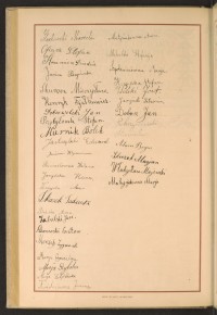 Podpis Czesław Elżanowski na stronie nr 220 w tomie nr 100