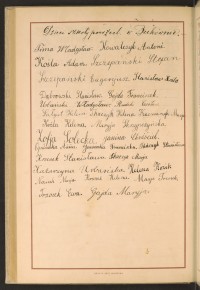 Podpis Janina Chruściel na stronie nr 252 w tomie nr 100