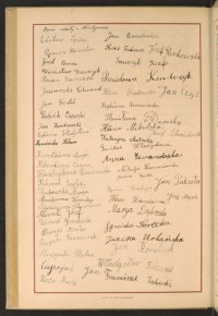 Podpis Stanisława Adamska na stronie nr 254 w tomie nr 100