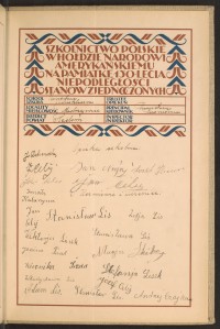 Podpis Bronisława Boroń na stronie nr 283 w tomie nr 100