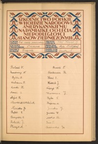 Podpis W. Bartoszek na stronie nr 9 w tomie nr 101