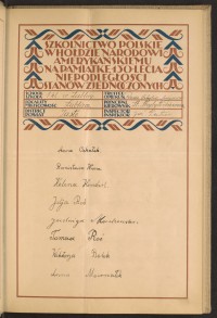 Podpis Wiktoria Bolek na stronie nr 25 w tomie nr 101