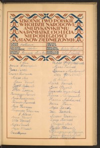 Podpis Parańka Bezchybnyk na stronie nr 43 w tomie nr 101