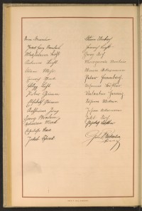 Podpis Johann Altermann na stronie nr 114 w tomie nr 101