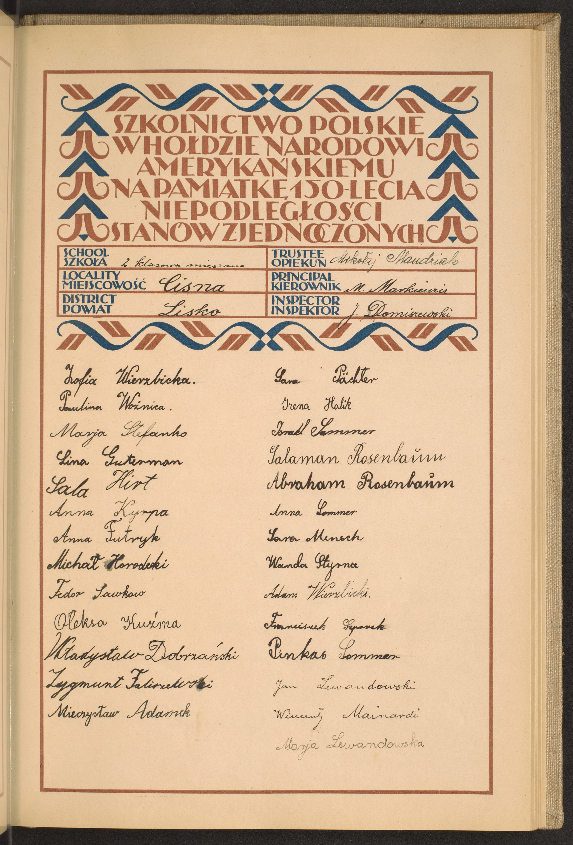 Podpis Mikołaj Maudziak na stronie nr 125 w tomie nr 101