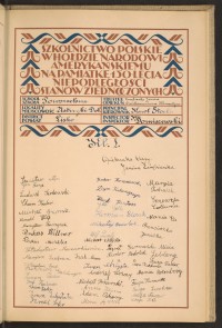 Podpis Mina Arm na stronie nr 181 w tomie nr 101