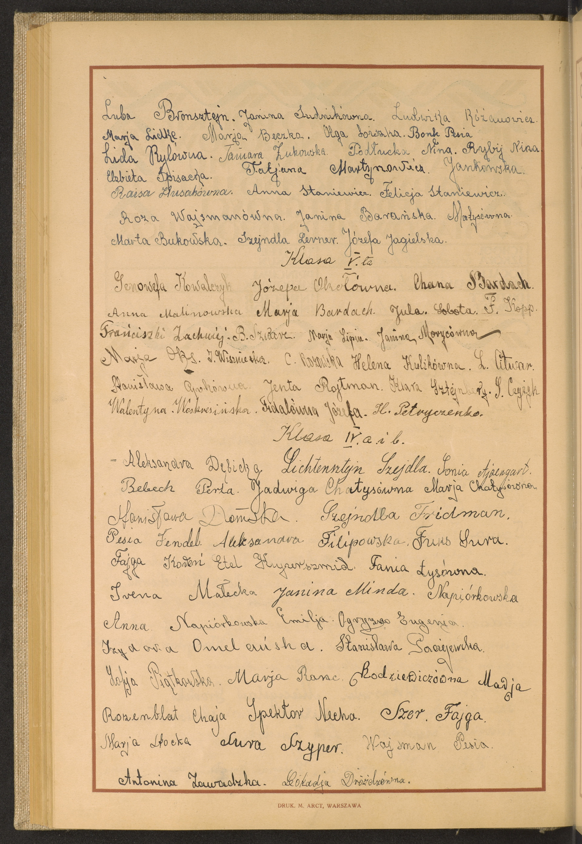 Podpis Leokadia Dróżdż na stronie nr 218 w tomie nr 101