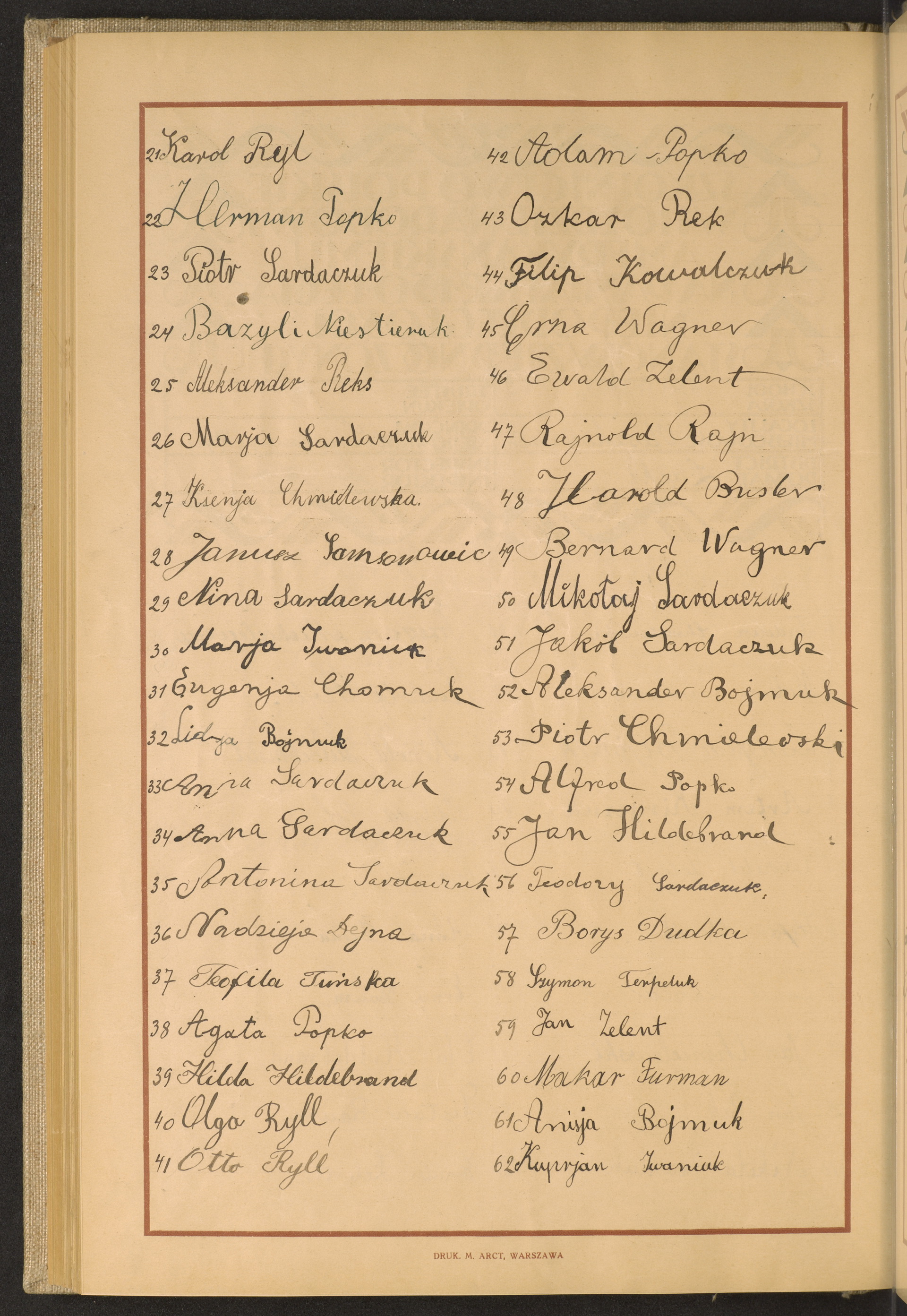 Podpis Kuprian Iwaniuk na stronie nr 240 w tomie nr 101